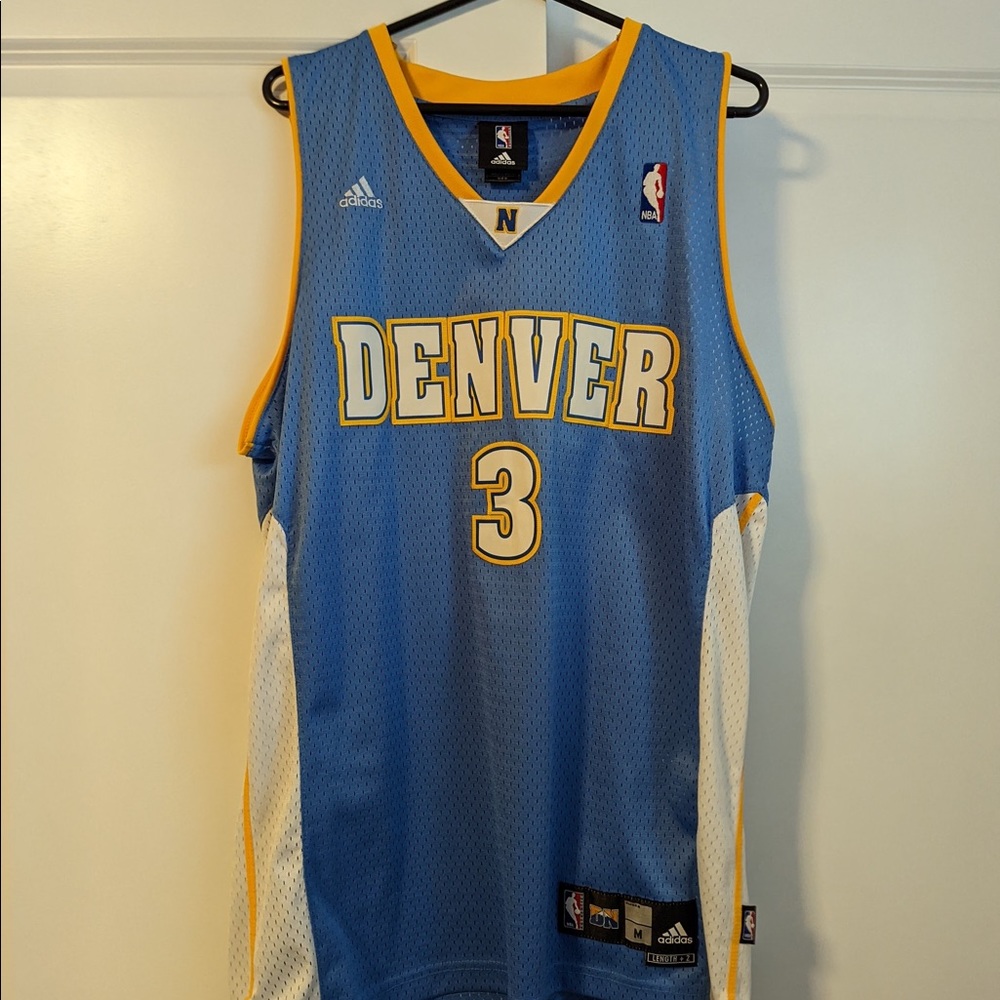 Authentic Adidas Swingman - Denver Nuggets - Allen Iverson Jersey